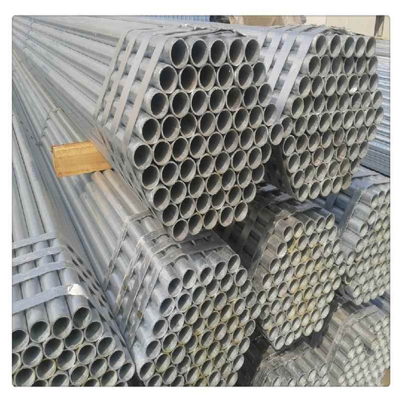 厂家现货热镀锌钢管 镀锌焊管 薄壁钢管DN200 大棚椭圆管