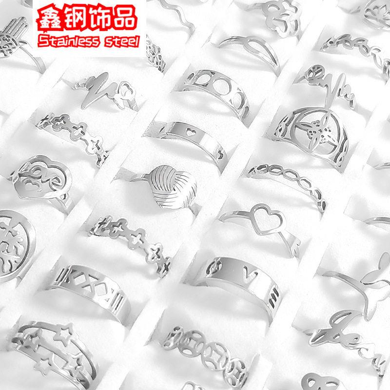 30pcs/Lot Factory Wholesale Alloy Finger Rings For Women HOT