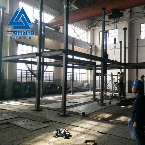 钢结构定 制加工轻钢别墅建设施工 建筑工程钢构房屋施工金属结构
