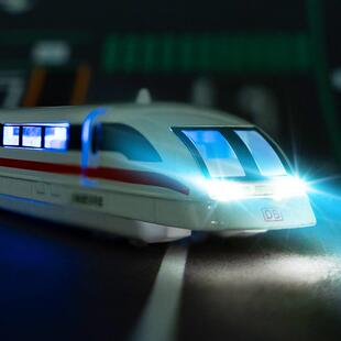 仿真合金上海磁悬浮列车高铁动车地铁轨道模型儿童汽车玩具车