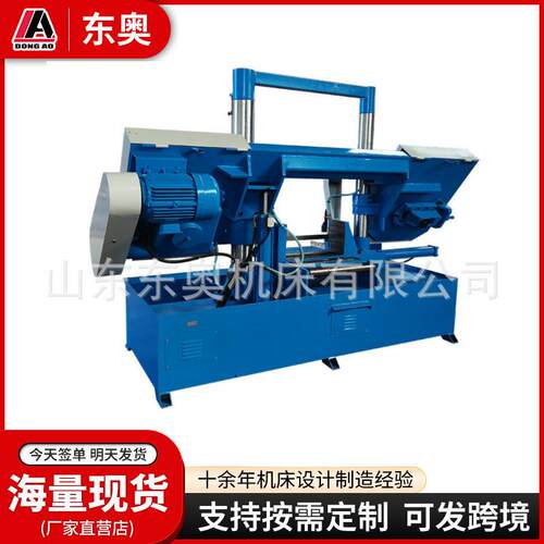 批量供应GB4250角度锯床双立柱卧式倾斜式锯床GB4250角度带锯床