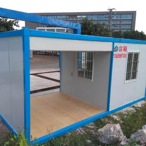 出口南非活动房供应住人集装箱房工地门禁箱房门禁系统活动板房