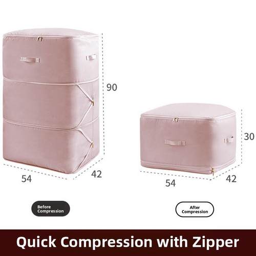 压缩和排气容易压缩被子压缩收纳袋羽绒被整理袋羽绒服棉衣被子