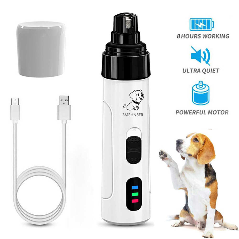 甲刀宠物2充电指甲档磨狗狗器led跨境修全自动甲指甲器猫咪磨电动