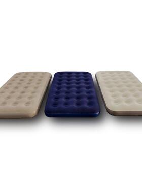 充气床垫加大款植绒PVC蜂窝充气床露营野营睡垫懒人折叠充气床
