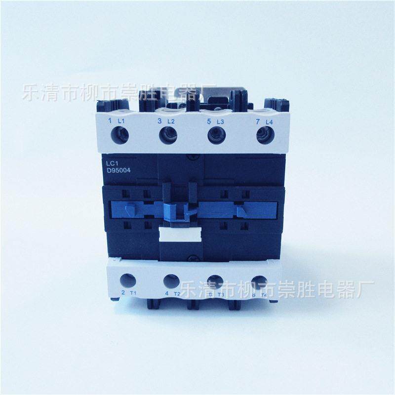 CJX2四极交流接触器LC1D95004220V4常开