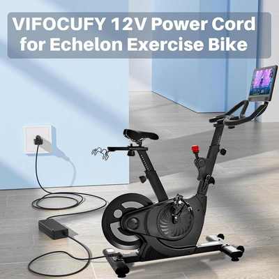 Echelon Connect电源线EX-4S EX4S 12V Echelon Spin健身车适配器