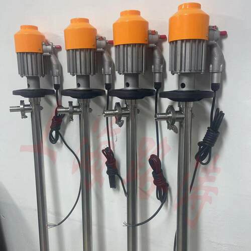供应HD-EX2-V+SS316L-1500HP插桶泵化工抽液泵电动防爆油桶泵