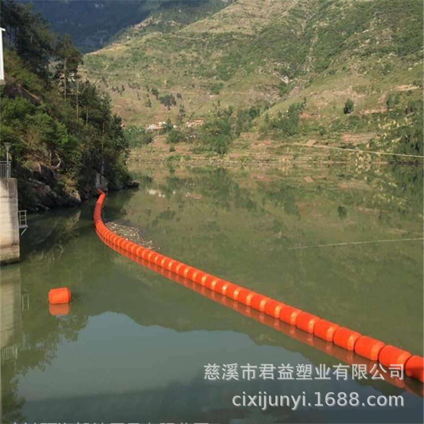 厂家河面飘浮物枯枝木头拦污浮漂圆柱形穿绳水上拦污浮筒