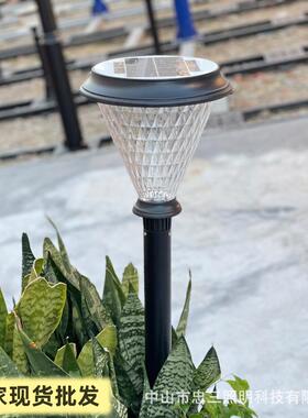 太阳能ZS-23062草坪家用超亮防园别墅户外装饰水草地灯花厂家直销