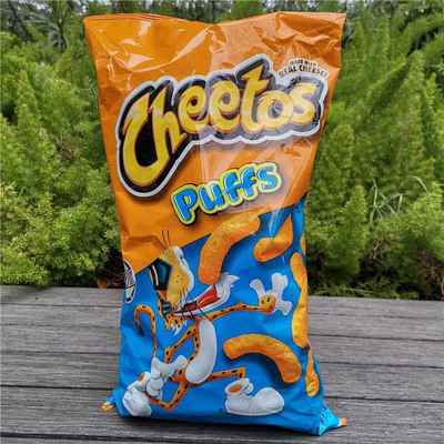 现货 美国奇多奶酪味脆玉米直条Cheetos Real Cheese Puffs255.1g