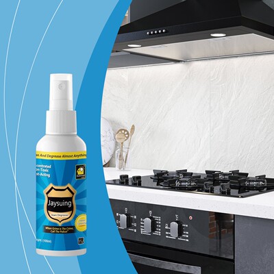 JAYSUING Oil Stain Cleaner for Home Kitchen Tiles, Stove, Ra