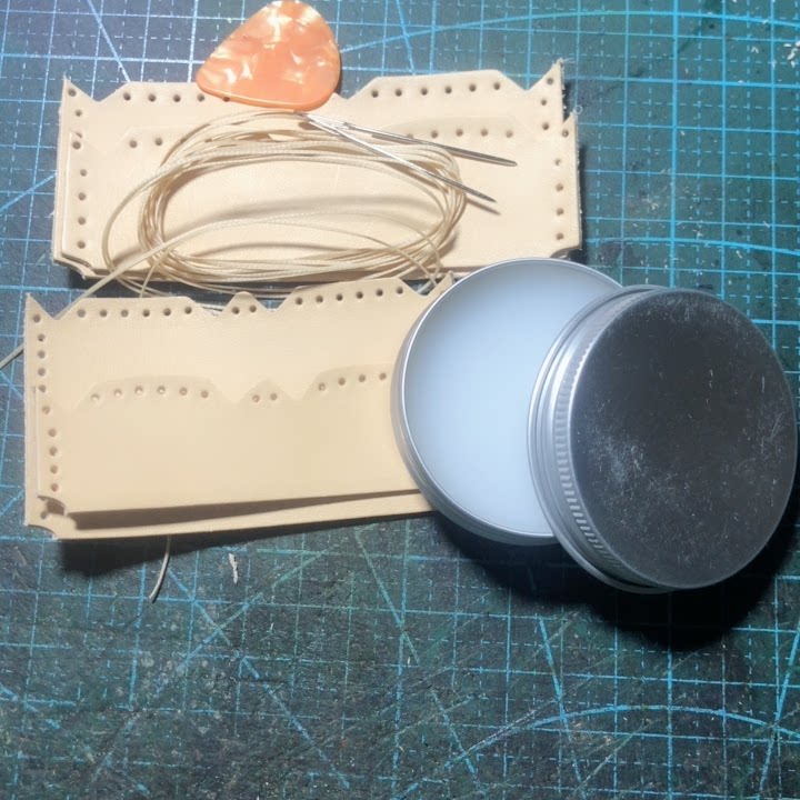 zippo火机皮套材料包两套送貂油，不支持退换货