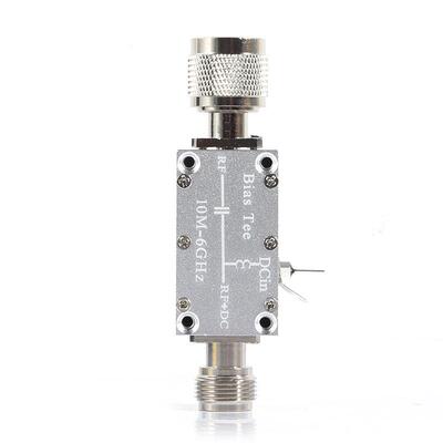 Bias Tee 10MHz-6GHz N头 射频馈电器 射频隔直器 偏置器 馈电