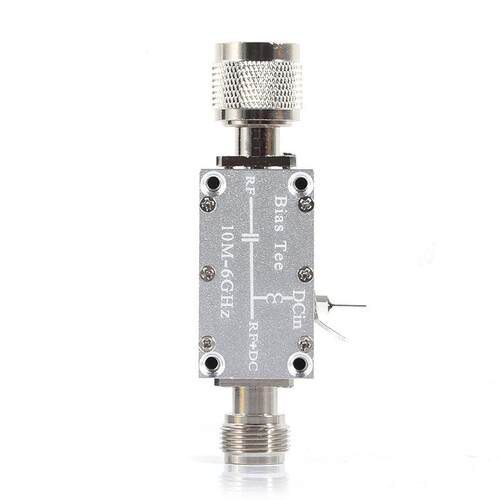 Bias Tee 10MHz-6GHz N头 射频馈电器 射频隔直器 偏置器 馈电