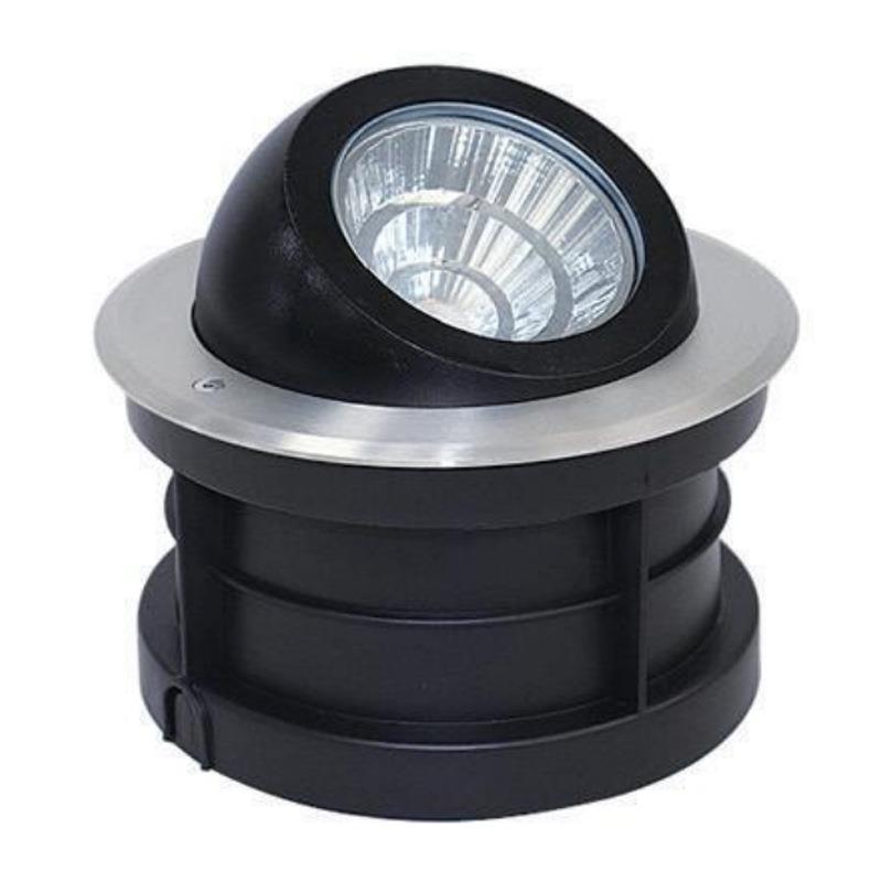 LED偏光地埋灯嵌入式 工程款照树灯 户外防水COB外墙射灯10W20W