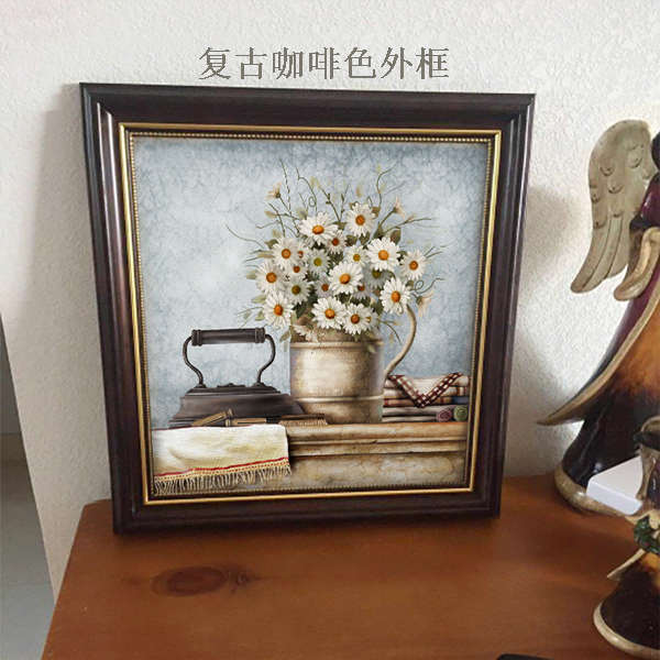 现代卫生间装饰画防水厕所画浴室洗手间瓷砖墙贴画厨房挂画免打孔图片