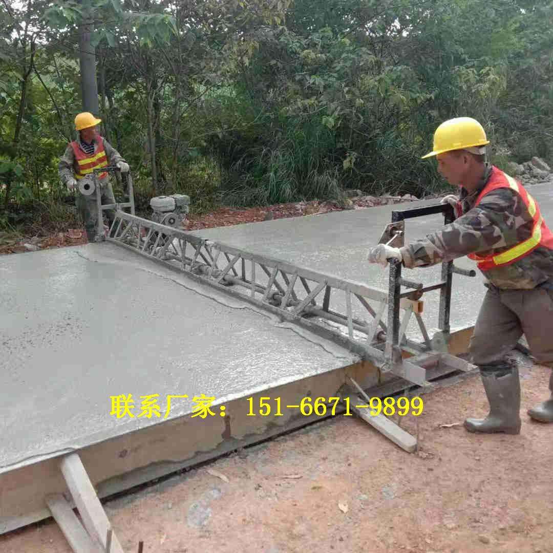 乡村尺寸不等框架式整平机水泥路面振动摊平机小型道路铺装机金尊