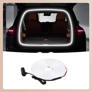 现货汽车后备箱灯带氛围灯照明灯LED尾箱照明灯车载内改装 饰配件