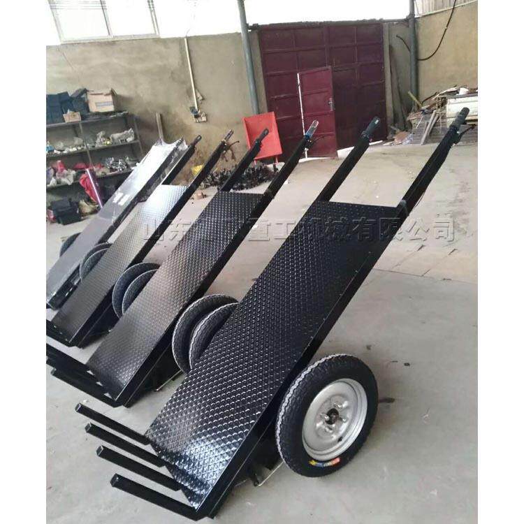 小型砖厂窑厂干坯车 电动平板拉砖平板运输车 窑厂三轮耐火运输车