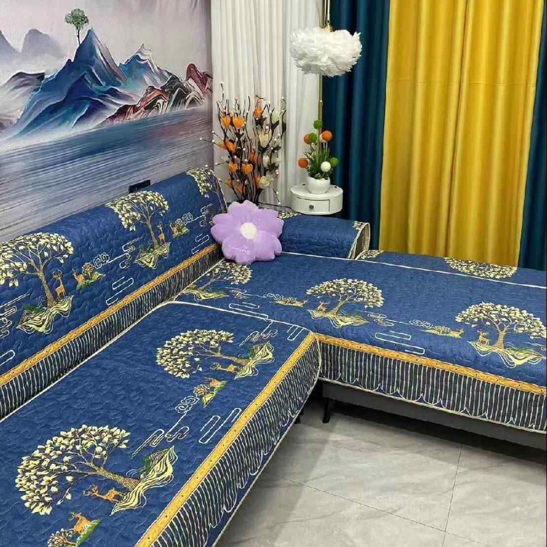 沙发垫套装全套四季通用防滑盖布巾防滑坐垫沙发套罩123组合贵妃