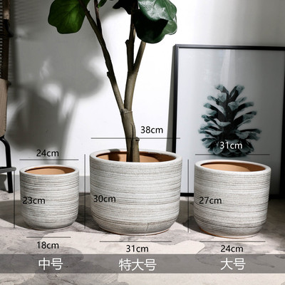 代发陶瓷花盆个性创意家居花瓶