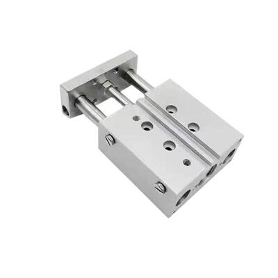 FE0STO三杆导向气KDA缸DFM20-20-205-30-40-50-8-10-251-P-A-GF-K