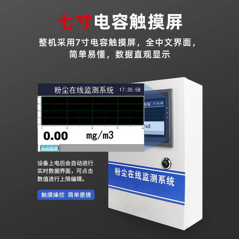 工业粉尘废监测仪粉尘检测仪物空气质量检测布除杰恩凯袋尘监测气
