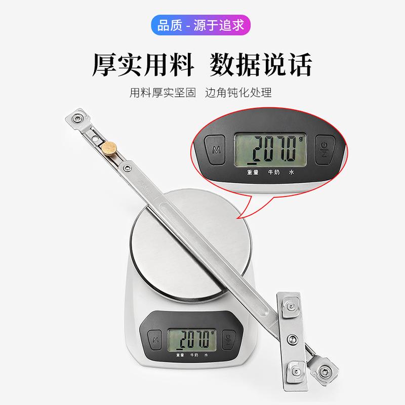 免打孔风撑断桥铝窗限位器防风撑杆外开内开窗门角制佐致（收度户