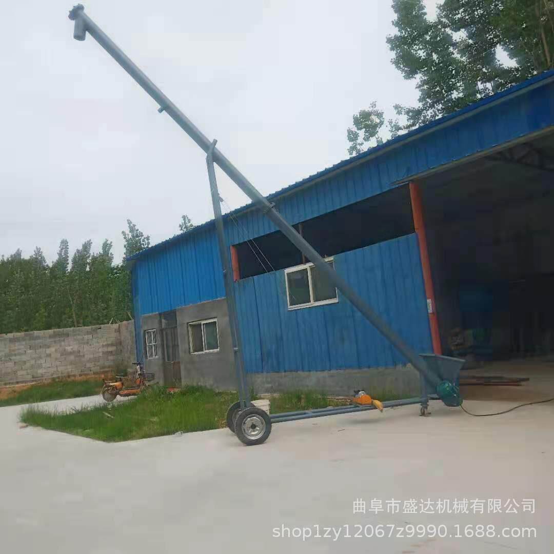 新型粮食螺旋提升机 泥沙提升机蛟龙螺旋猪粪抽粪机多少钱