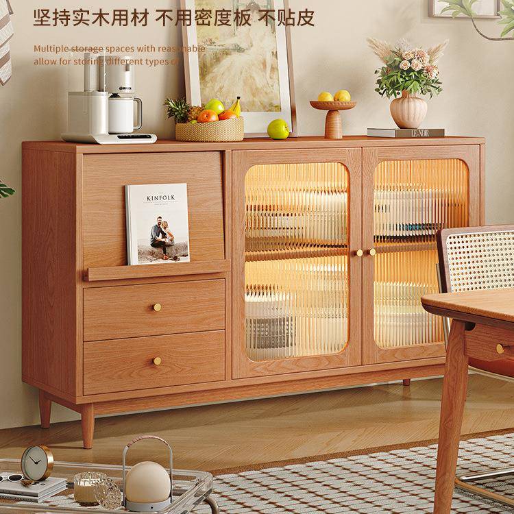 餐边柜靠墙一体边柜茶水柜客厅家餐边柜
