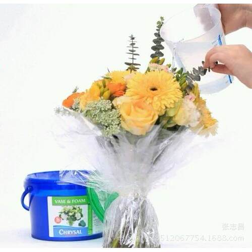 米兰新品可利鲜保鲜剂插花营3号可利养液保鲜泥3号可鲜利花卉花花