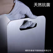 钛材料砧板加厚户外露营便携菜板厨房切水果切肉切菜双面多功能案