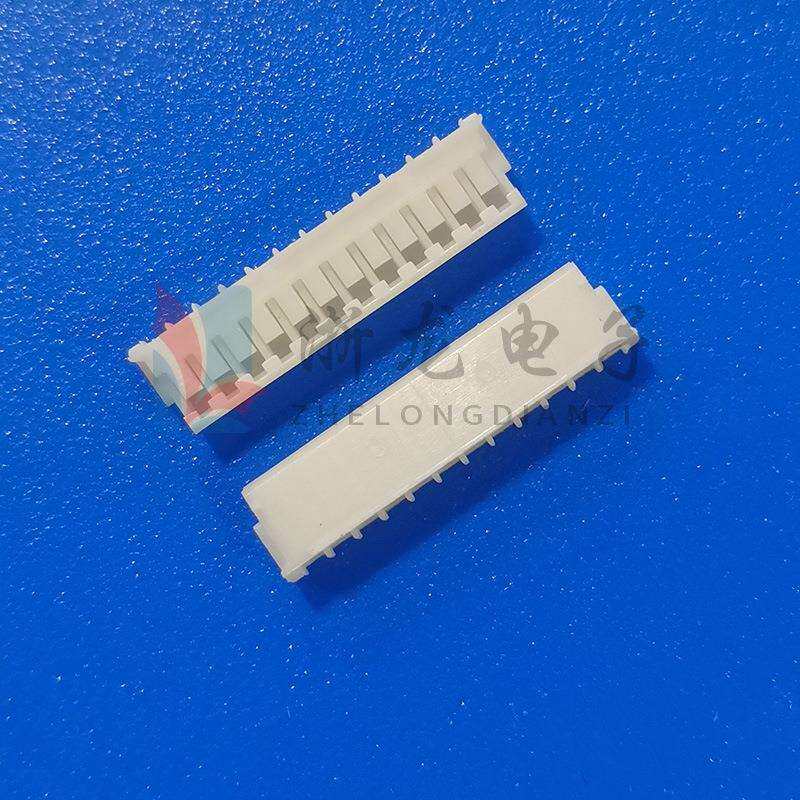 接插件ZH1.5-12P胶壳插头1.5-12Y母座孔座 1.5mm条形连接器 1000