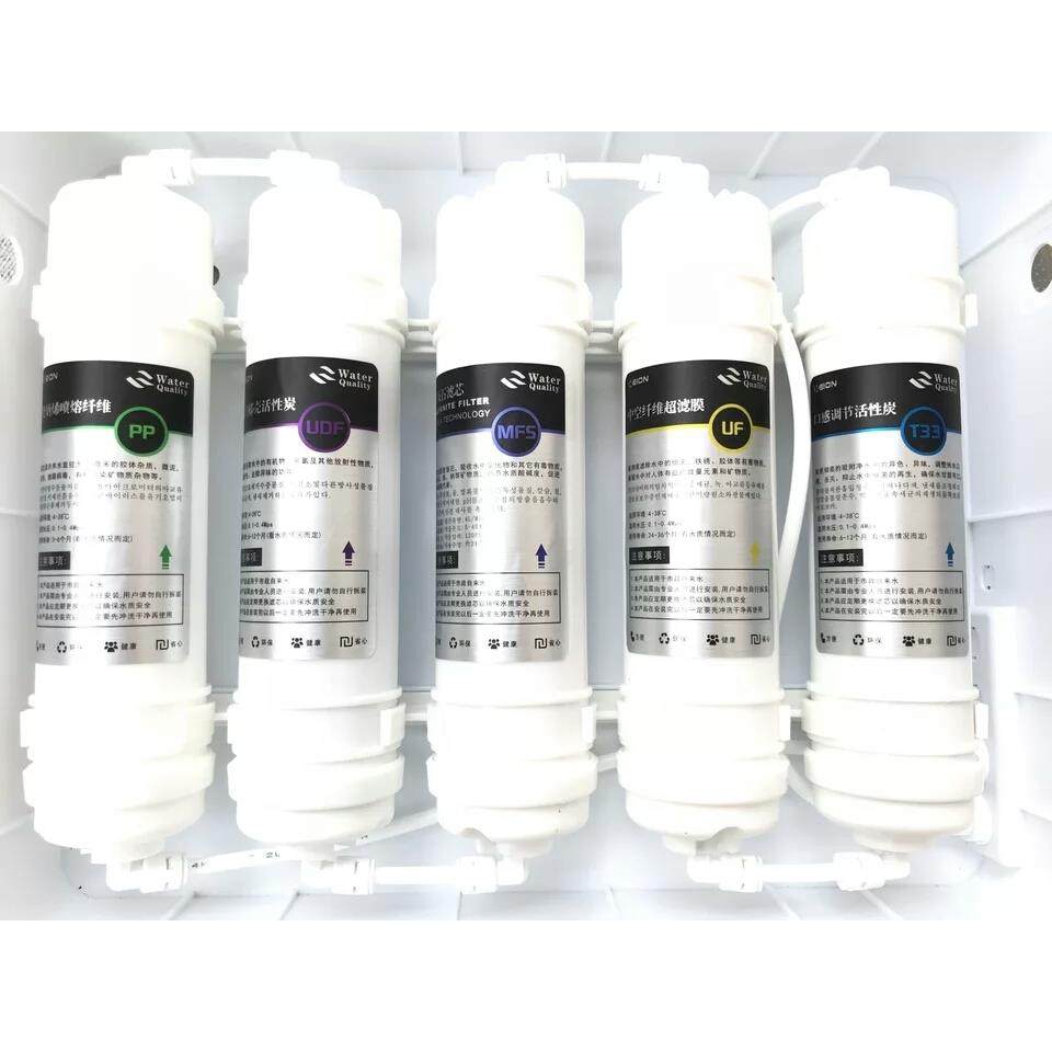 厂科选净水器K5原装T滤芯韩式快接通用PP棉颗炭粒麦饭石K5超滤33
