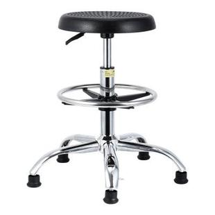 工厂流线防静尘电子升降实验室用圆凳子PU椅发泡ZB A05无车水间舒