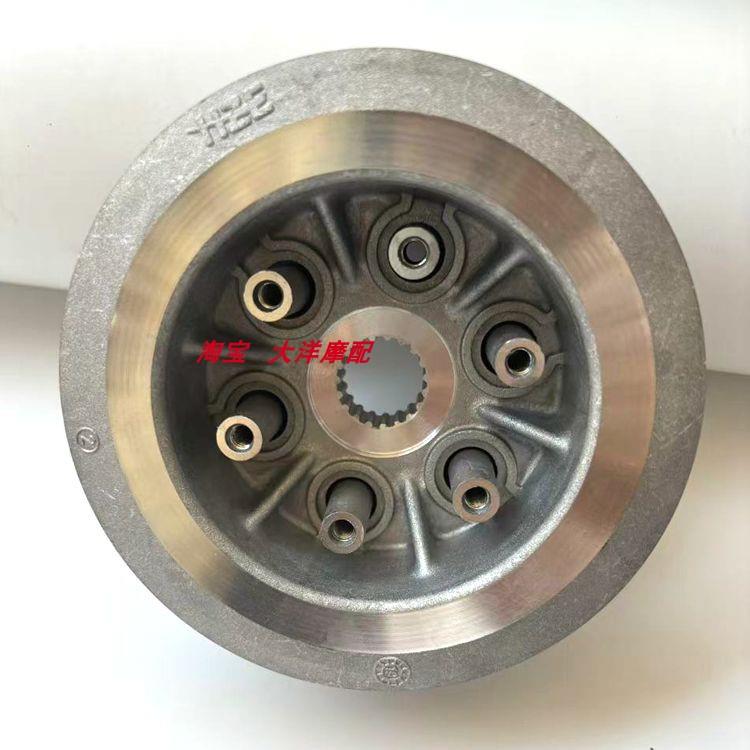 适用春风机车CF250NK飞鹰R25离合器小古总成压盘离合器片小鼓