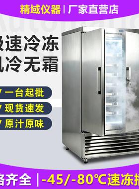 低温速冻柜商用急冻风冷速冻机海参生胚饺子包子-45度冷冻冰柜