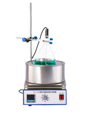 DF-101S实验室集热式恒温加热磁力搅拌器油水浴加热磁力搅拌器