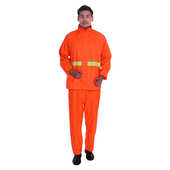 套装 雨衣雨裤 可印LOGO 园林绿化保洁成人分体式 环卫工人反光雨衣