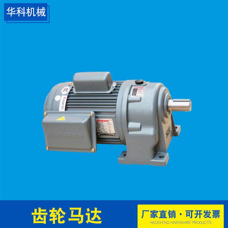 齿轮箱马达 微型调速减速电机交流220v立式齿轮马达液压齿轮马达