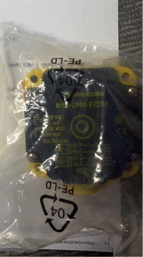 图尔克 NI50-CP80-FZ3X2 现货 全新原装未开封