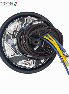 QSMOTOR全顺电机12寸3000WP40H纪念款瓦片版48-96V电摩电动车电机