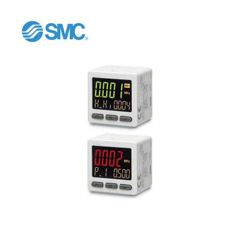 SMC 3画面 高精度数字式压力开关 正压用ISE20-N-M-01-LA1