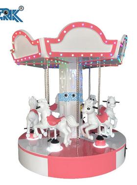 儿童游园乐室内广场外游乐乐场室内旋转EP-K002木马小型游设备源