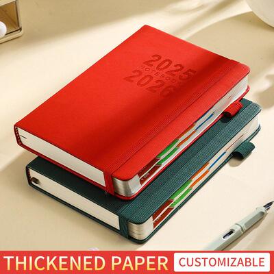 2025-2026 Daily Planner Book English Version Time Management