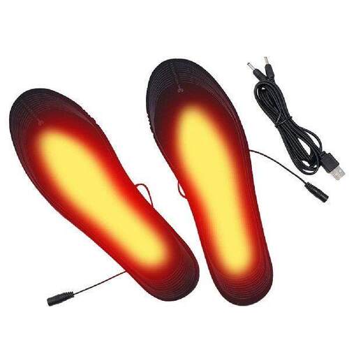 Rechargeable Heated Insoles Waterproof Feet Warmer Pad