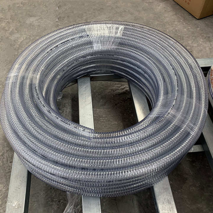 pvc覆合防静电耐压钢丝软管加厚耐正负压钢丝加线螺旋管覆合管