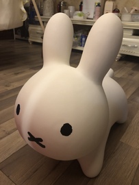 miffy 超可爱兔子蹦蹦 米菲充气公仔 生日礼物拍照道具抖音同款