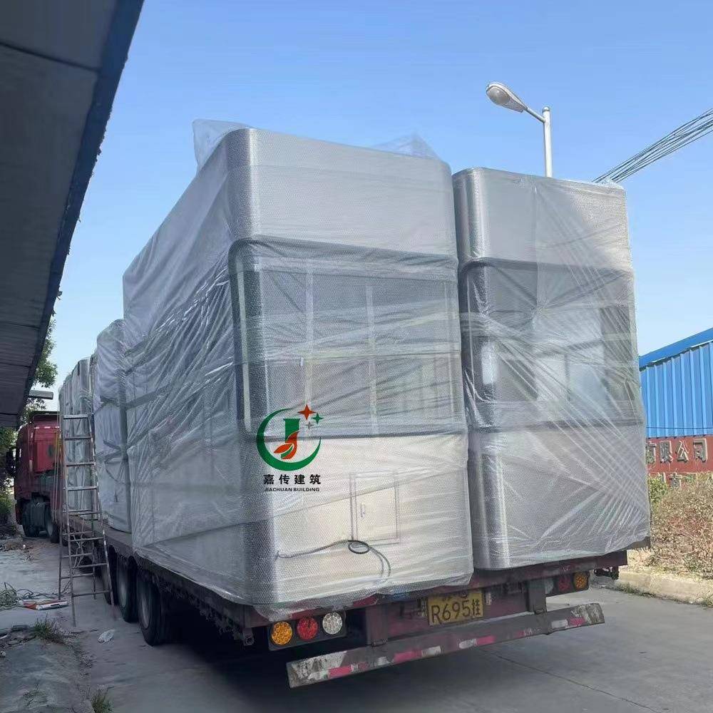 高速公路收费亭户外景区停车场物流园无人收费亭不锈钢岗亭保安亭